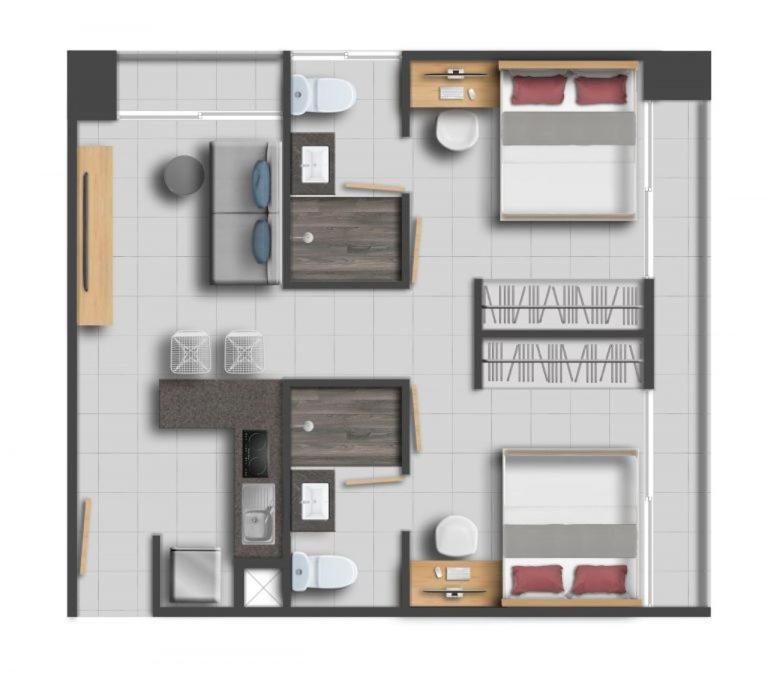 Livup Suites En Zona Iteso Zapopan Eksteriør bilde